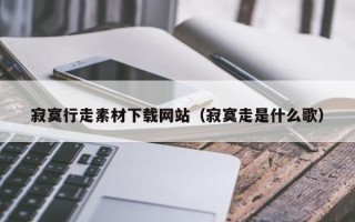 西宁寂寞行走素材下载网站（寂寞走是什么歌）